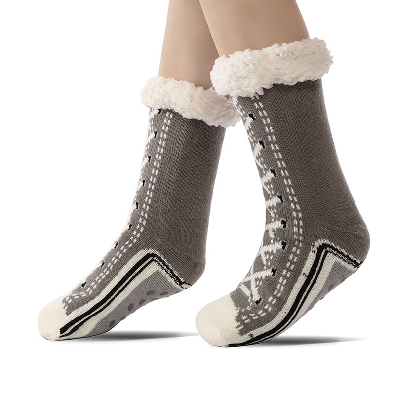 🎄TikTok Christmas Sale - 70% OFF✨Ultra-thick Cashmere Slipper Home Socks