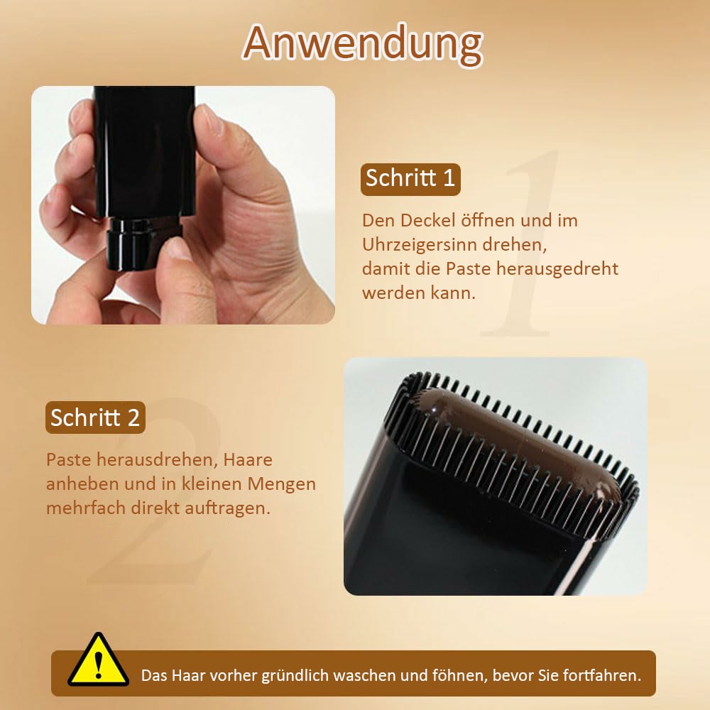 🔥LETZTER TAG 49 % RABATT👍🏻Tragbarer Haarfärbekamm für die Abdeckung grauer Haare