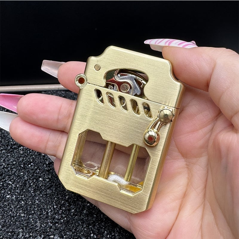 🔥Father's Day Sale 49% OFF - Mecha Metal Rocker Lighter