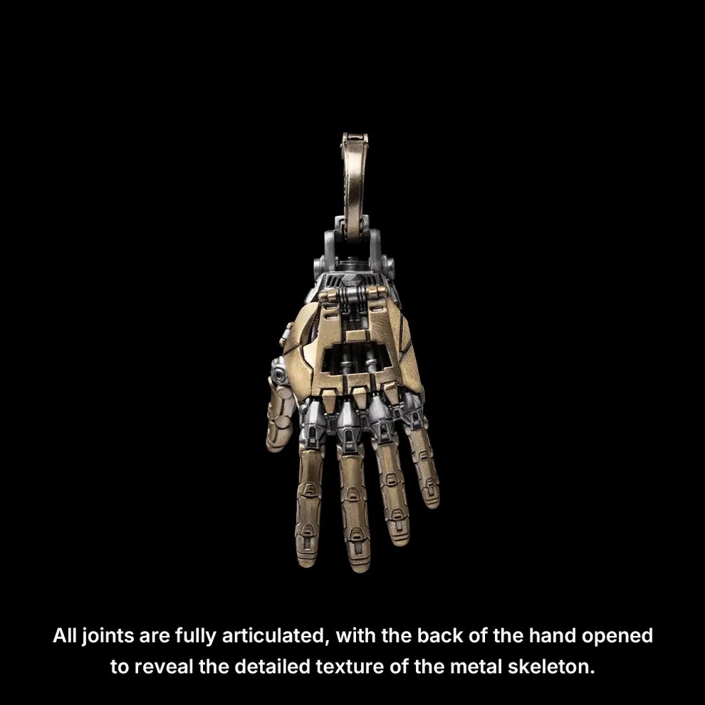 🔥Last Day: 50% Off! 🔥The Articulated Mech Hand Pendant