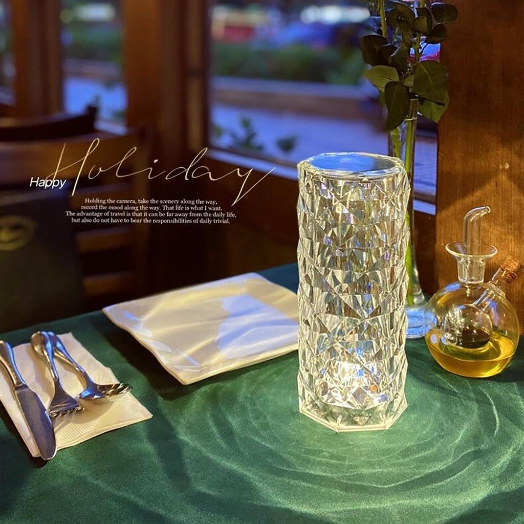 (🎅EARLY CHRISTMAS SALE-49% OFF)Touching Control Rose Crystal Lamp🎉Buy 2 FREE SHIPPING