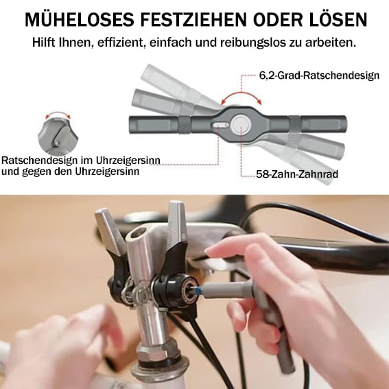 🔥Letzter Tag Verkauf 49% Rabatt🔧24-in-1 DIY Schraubendreher-Set – Magnetisch, Kompakt & mit Ratsche