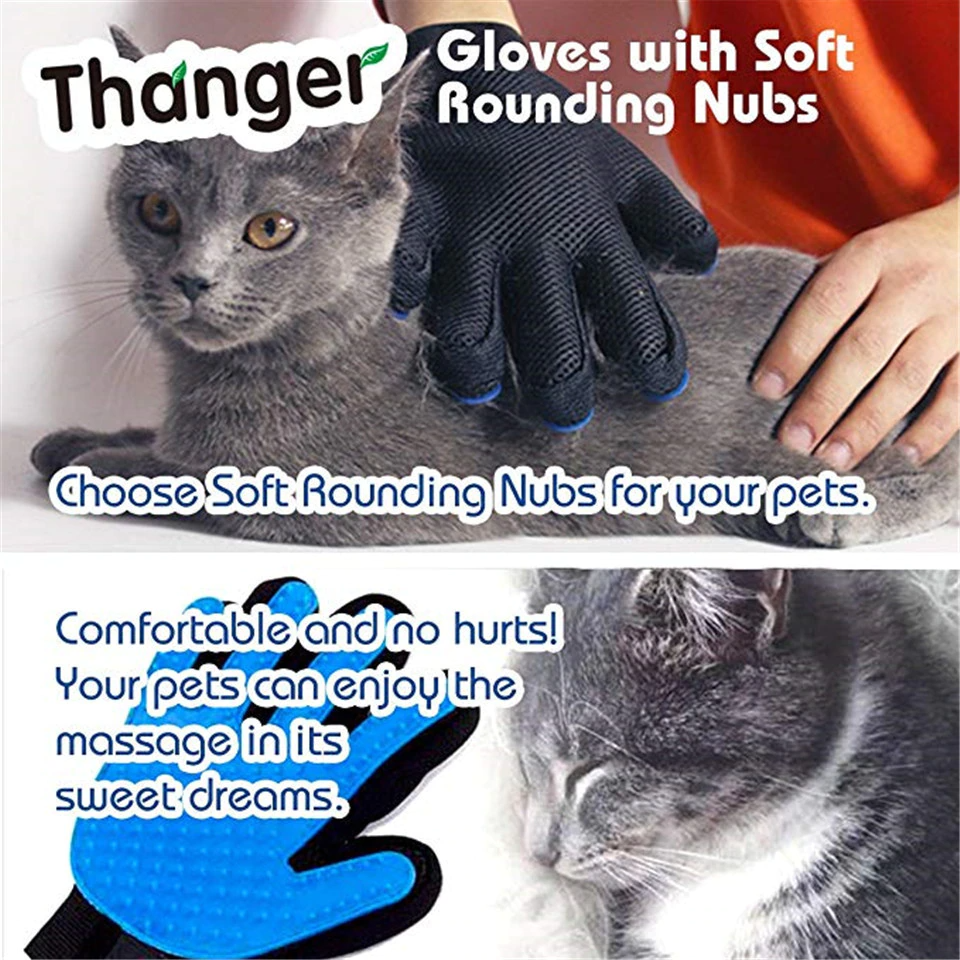 (🔥Hot Sale NOW- SAVE 48% OFF) Pet Grooming Massage Glove