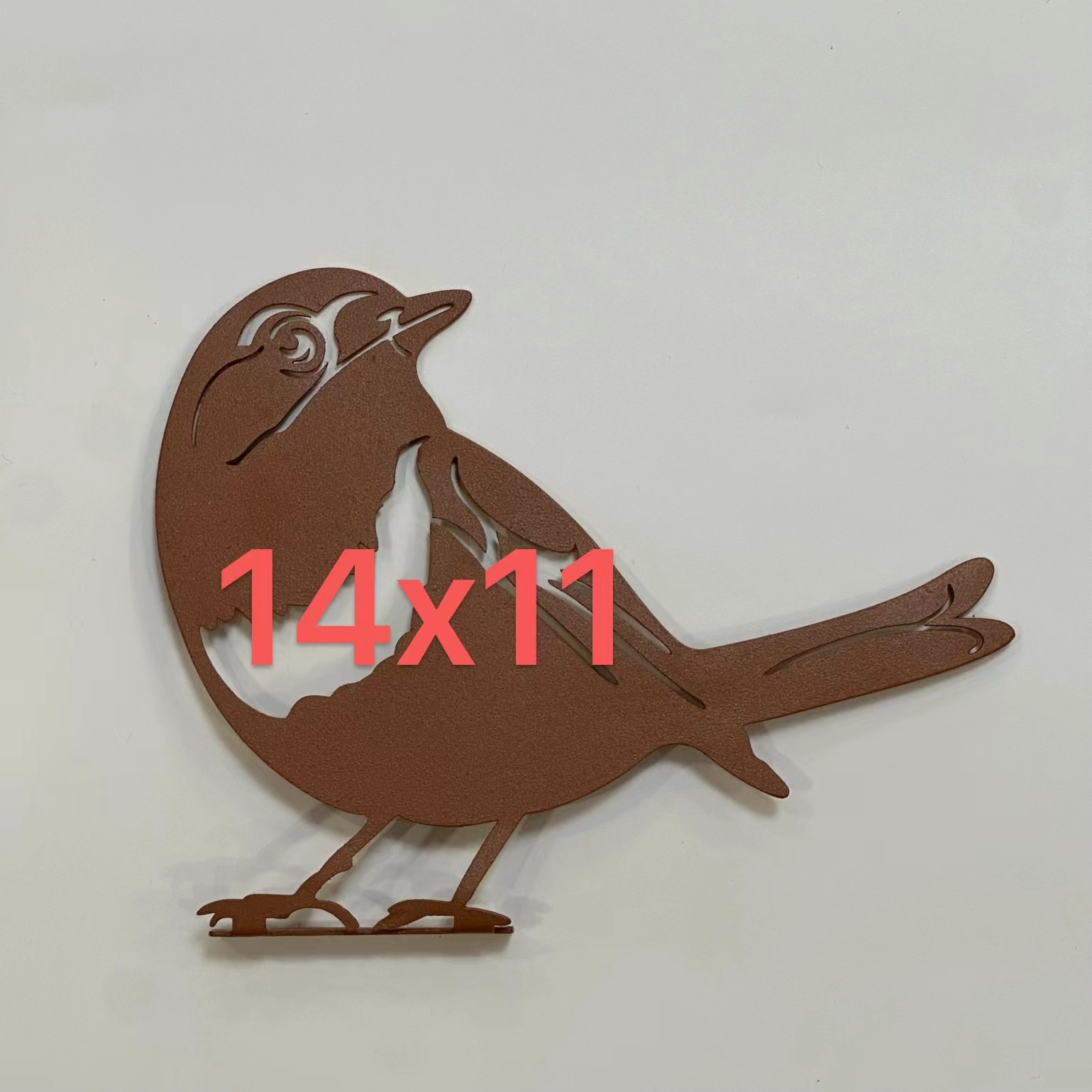 🔥 Independence Day Sale – 50% OFF! 🔥 Rustic Metal Bird Silhouette – Weathered Iron Garden Decor for Outdoor Lawn & Yard Sculpture