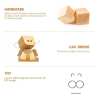 💥LAST DAY SALE 50% OFF💥Little Sways Wooden Figure with 12Pcs Magnetic Expressions