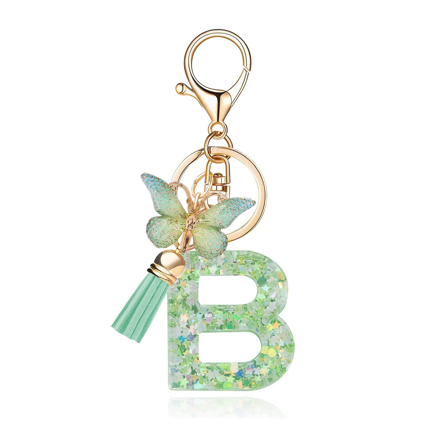 🎄TikTok Christmas Sale - 70% OFF🎄Initial Letter Keychains🦋