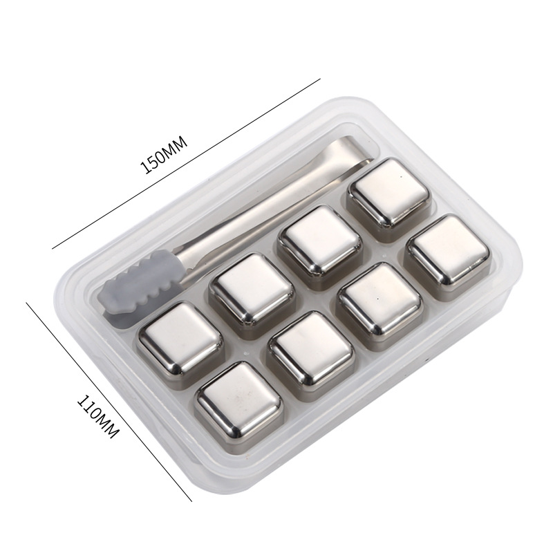 🔥Limited Time Sale 49% off🔥Stainless Steel Reusable Ice Cubes🧊