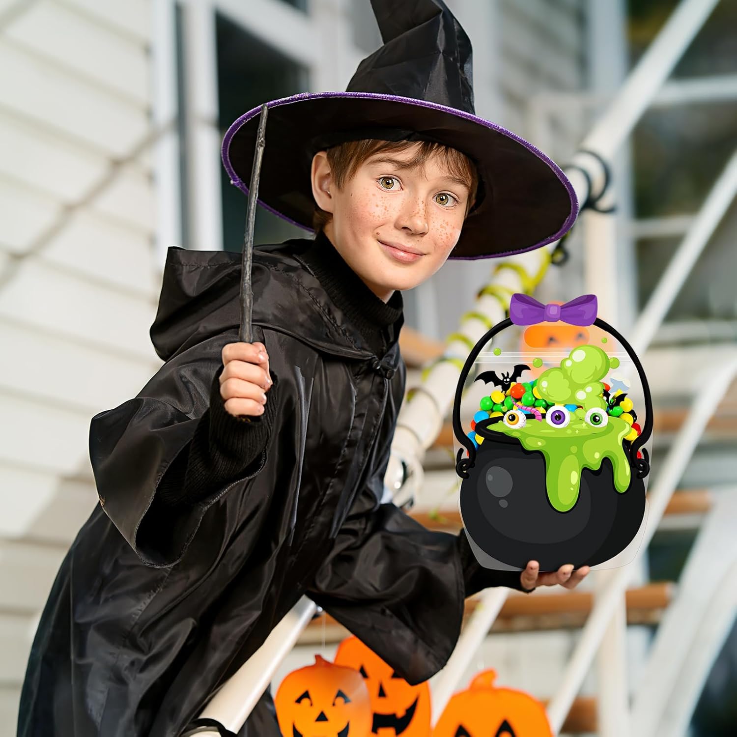 🎁TikTok Last Day Sale - 70% OFF🎃🍬Original Zipper Halloween Favor Bags