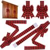 🎄TikTok Christmas Sale -70% OFF✨Christmas Cabinet Ribbons Bows🎀