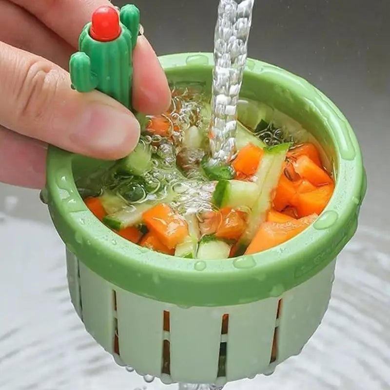 Cute Cactus Sink Drain Basket