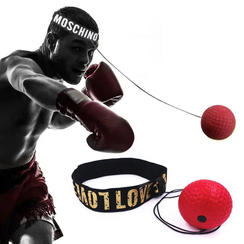 (🎅Hot Sale - 49% Off) Boxing Reflex Ball Headband -Buy 3 get 10% OFF NOW