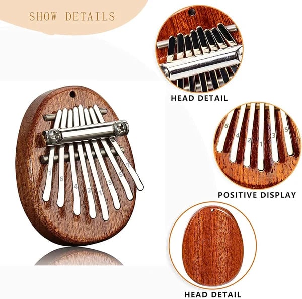 (🌲Christmas Hot Sale - 50% OFF) 🔥Kalimba 8-key exquisite thumb piano - 🚚Buy 2 Get Free Shipping