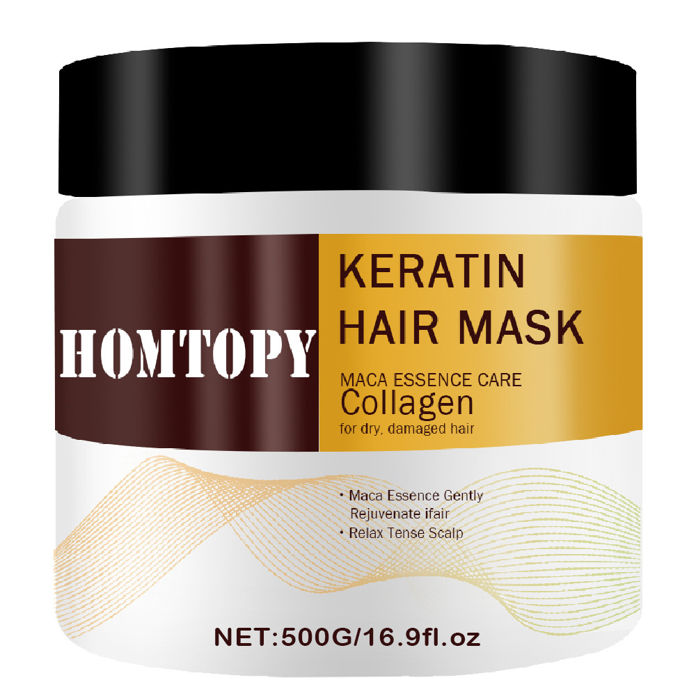 🎉Hot Sale 49% OFF🎉Nuts Oil Collagen Hair Mask Repair Dry Organic Gum Keratin Hair Mask