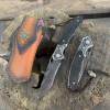 VG10 Black Bear Folding Knife(Max Carter Handmade®)