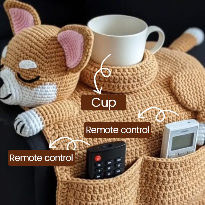 🎁TikTok Last Day Sale - 70% OFF🐶 Handmade Crochet Multifunctional Dog Sofa Armrest Pad