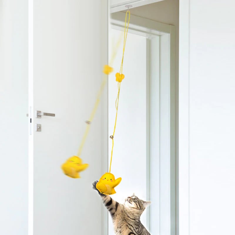 💥LAST DAY SALE 50% OFF💥Hanging Bouncing Cats Toy⚡BUY 1 GET 1 FREE