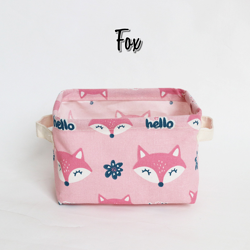 Early Spring Hot Sale 48% OFF - Foldable Canvas Cartoon Storage Box(BUY 4 GET 5% OFF NOW)