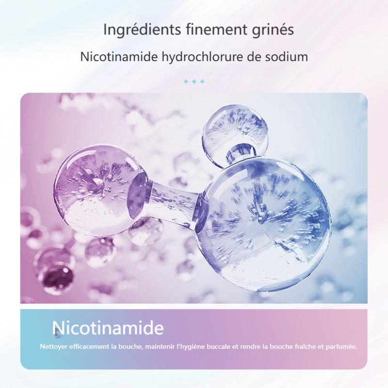 🦷 Dentifrice blanchissant à la niacinamide – Pour des dents plus saines et plus blanches !