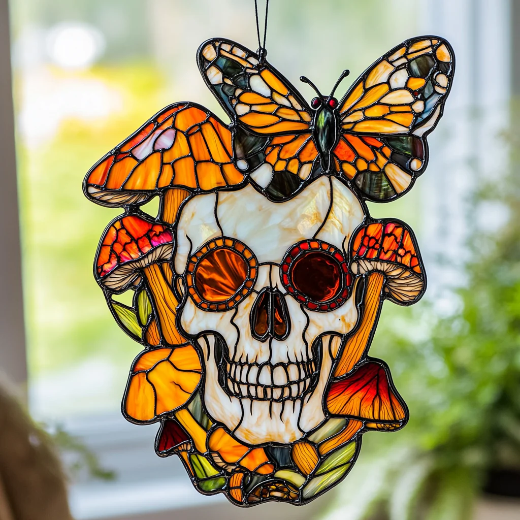 🔥Early Halloween Promotion !!! - Handmade Halloween Window Hanging Suncatcher