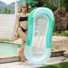 🔥Summer Hot Sale 50% OFF - 🌊Inflatable Water Lounger with Armrests and Breathable Mesh