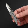 Multifunctional keychain knife