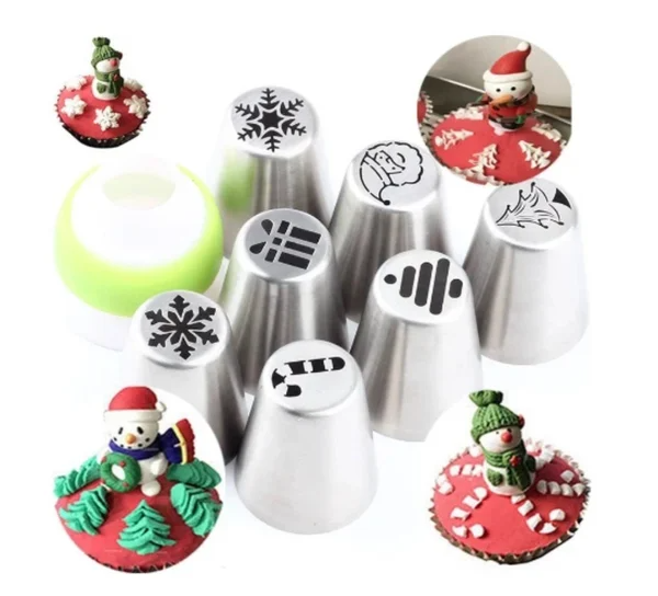 (🌲Early Christmas Sale- SAVE 48% OFF)Christmas Nozzles Set(buy 2 get 1 free now)