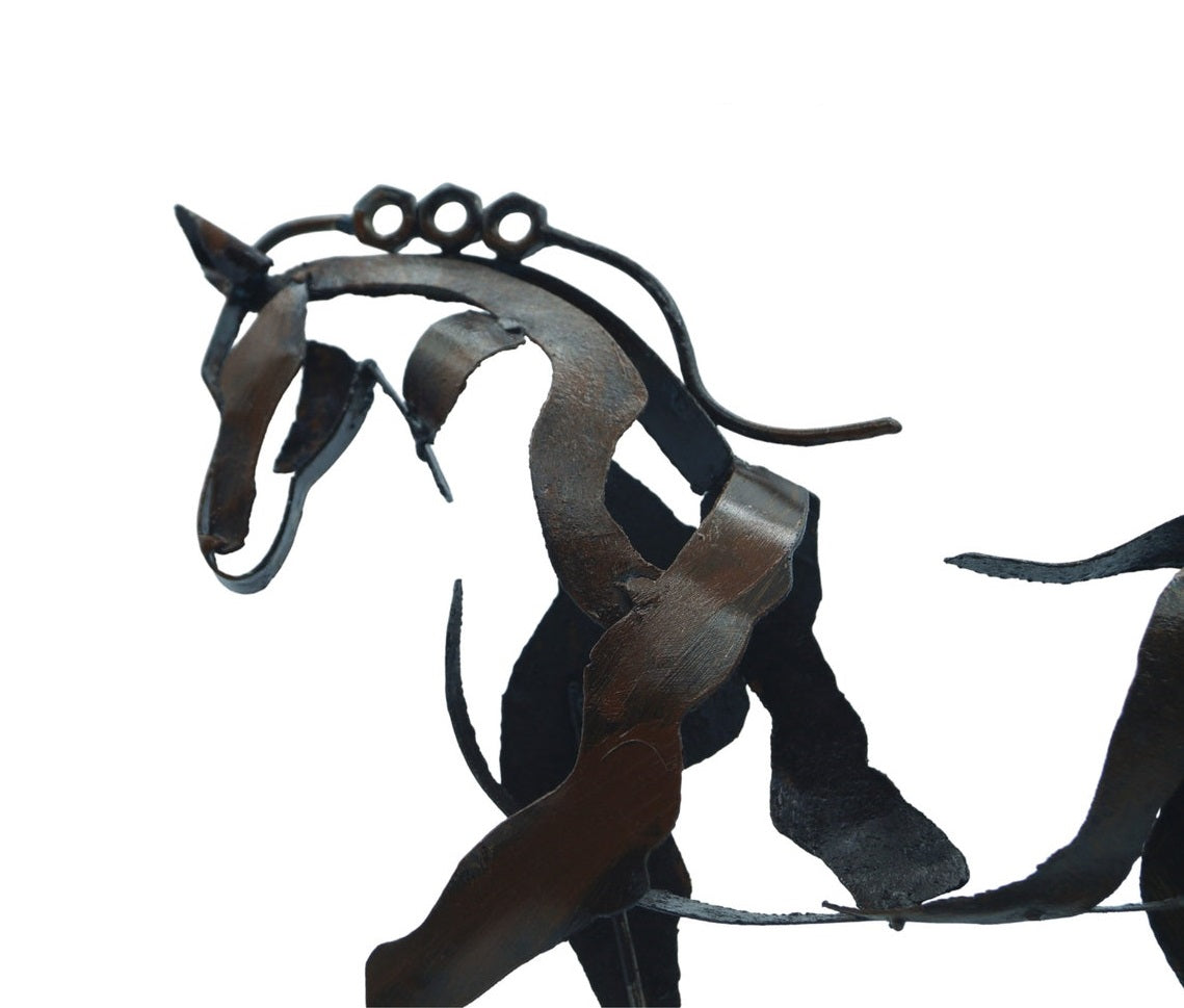 🔥Handmade Metal Horse Sculpture-Buy 2 Get Extra 15% Off