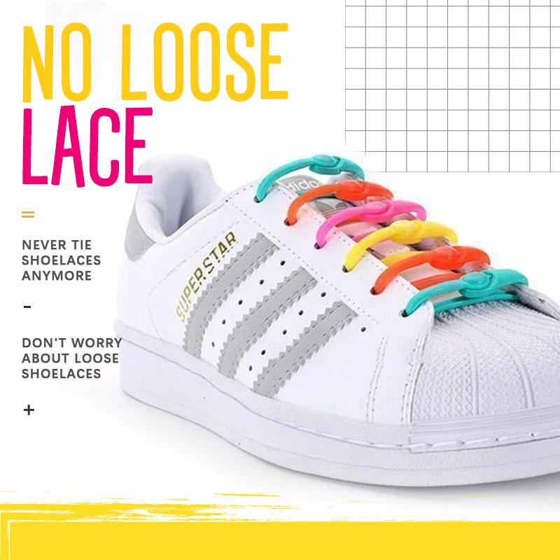 ⏰LAST DAY SALE--49% OFF) Lazy Elastic Shoelaces (1 Pack/12 pcs)