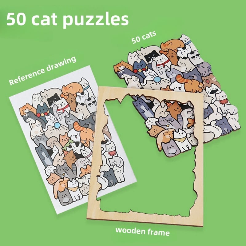 🔥Last Day Promotion 70% OFF🔥Animal Wooden Puzzle