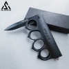 WWI 1918 Trench Knife Folder Spring Assist Knuckle Knife