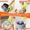 🔥Last Day Promotion 70% OFF🔥Crocodile  Shape 3 in 1 Cup Lid Gap Cleaning Brush⚡Buy 3 Get 3 Free