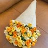 🎁TikTok Last Day Sale - 70% OFF🔥Hand-Knitted Rose Blanket DIY Kit & Ready-Made Gift for Mother's Day Valentine's Day