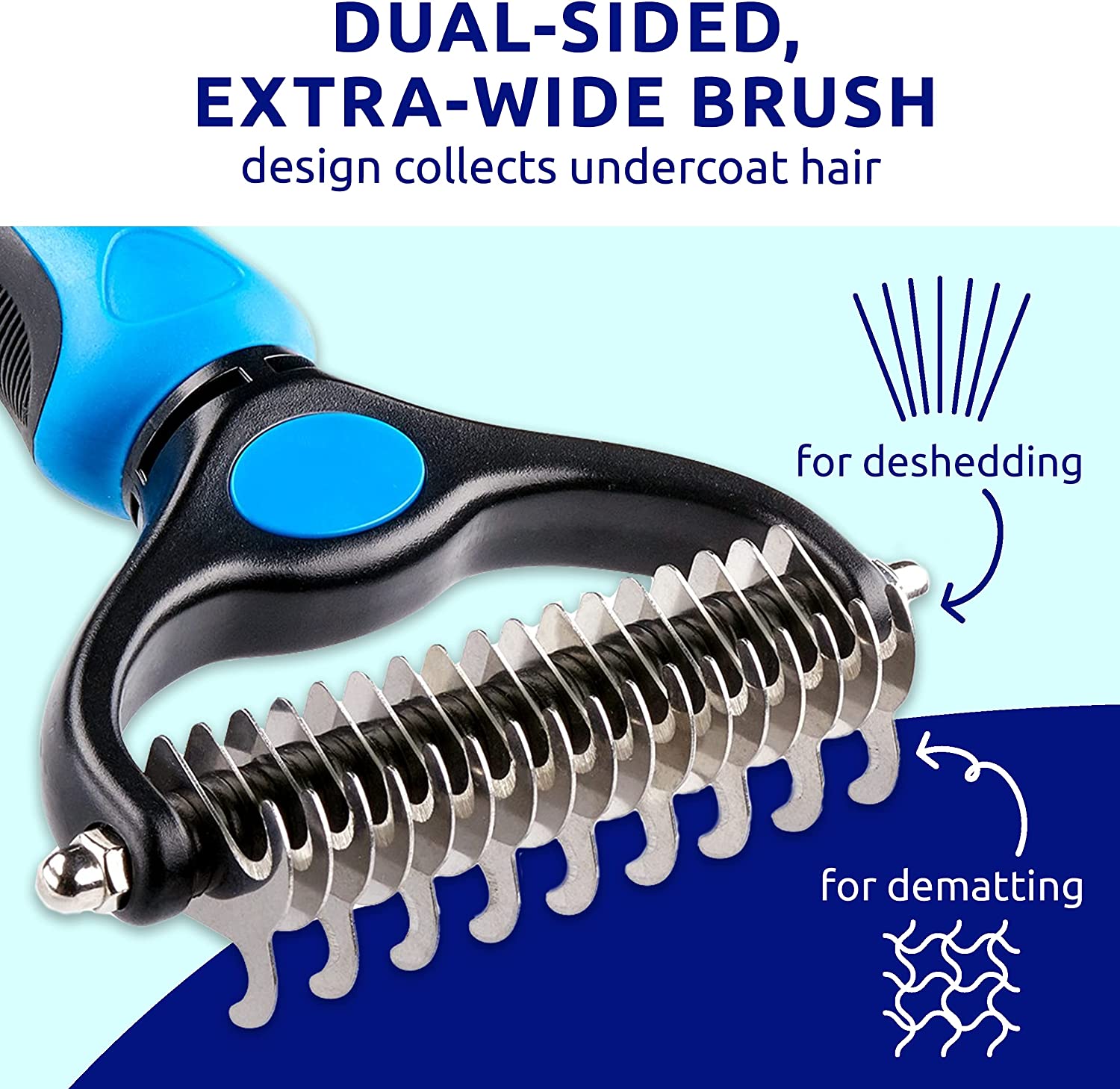 Pet Grooming Safe Deshedding Brush