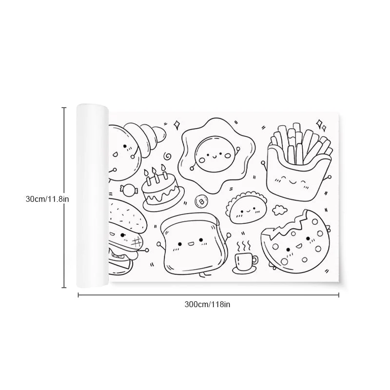(Last Day Promotion - 50% OFF) Children's Drawing Roll, BUY 2 FREE SHIPPING