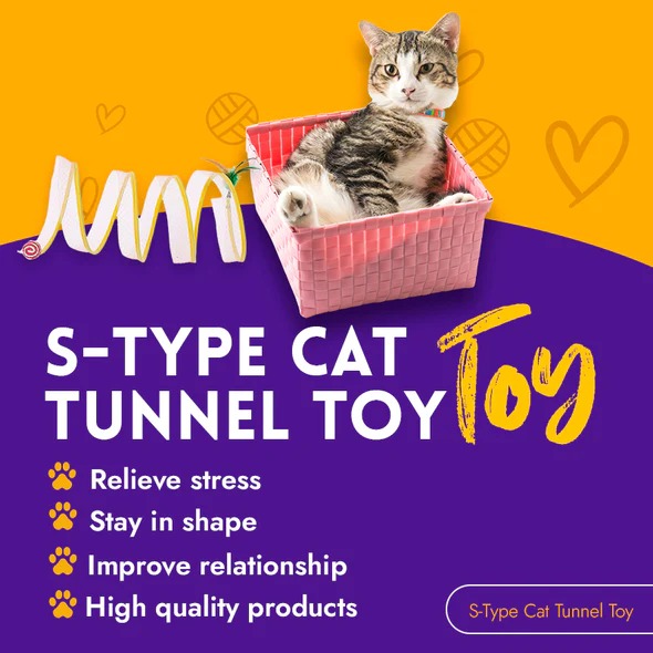 🔥HOT SALE-50% OFF-Type Cat Tunnel Toy(buy 2 get extra 10% off)