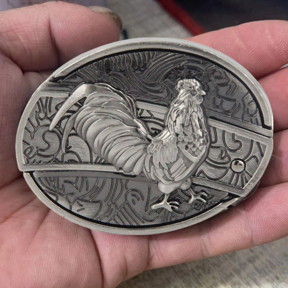 🎅Last Day Sale 50% OFF🌲Fashion Punk Genuine Leather Belt With Knife