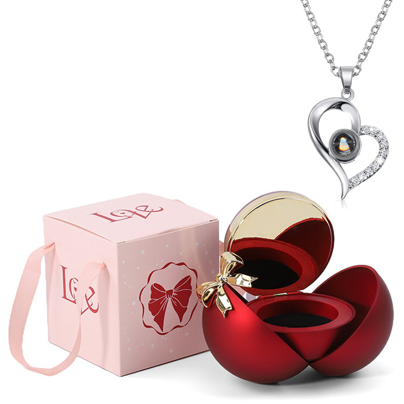 🔥Last 24 Hours 49% OFF-💌Heart of Roses Necklace - Give You My Heart