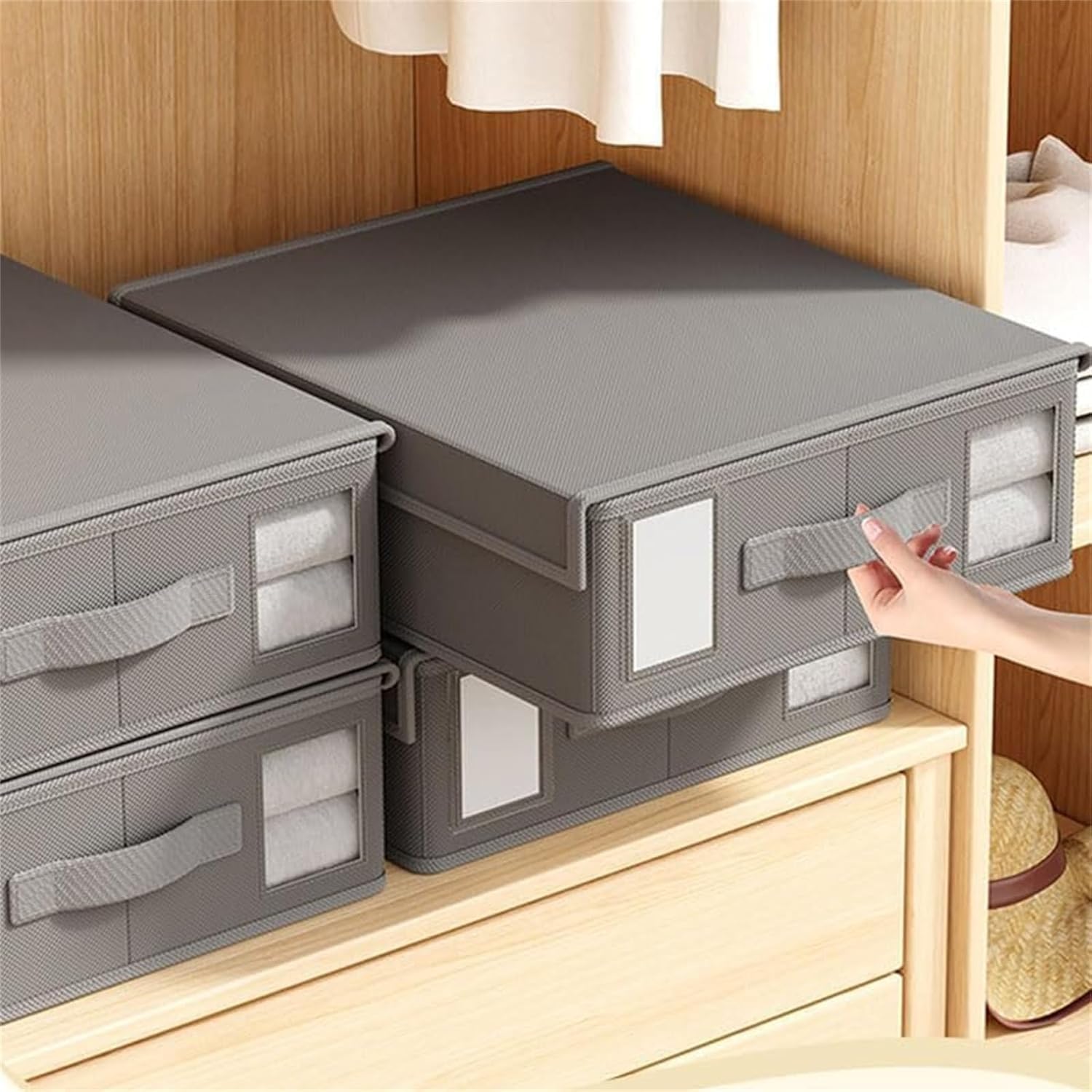 🔥Last Day Promotion 70% OFF🔥Drawer Organizer Fourpiece Bedding Storage⚡️Buy 2 Free Shipping