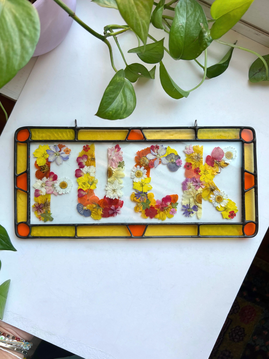 🔥Last Day 49% OFF😎 F*CK Suncatcher