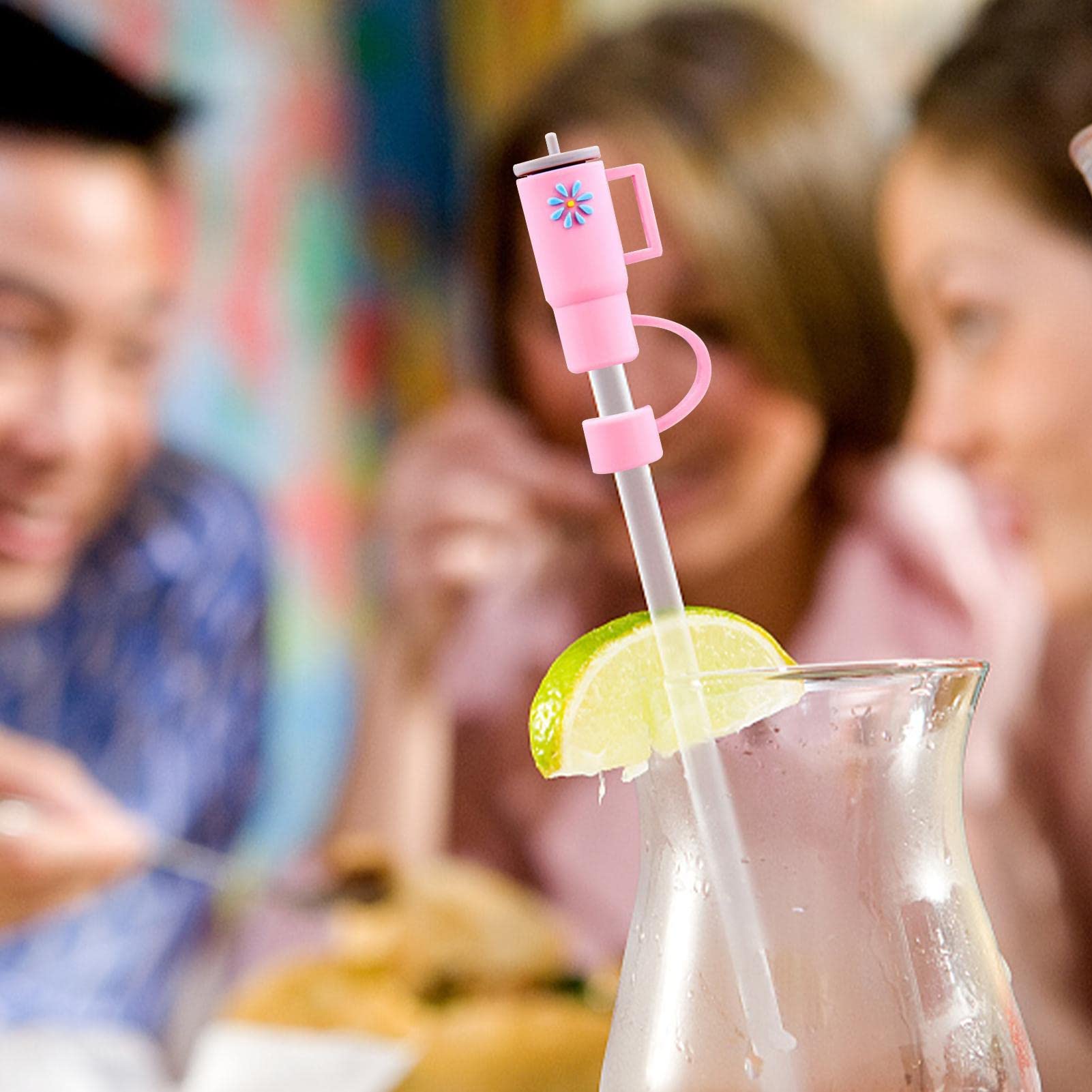 🥤Silicone Straw Covers Compatible with Stanley Tumblers