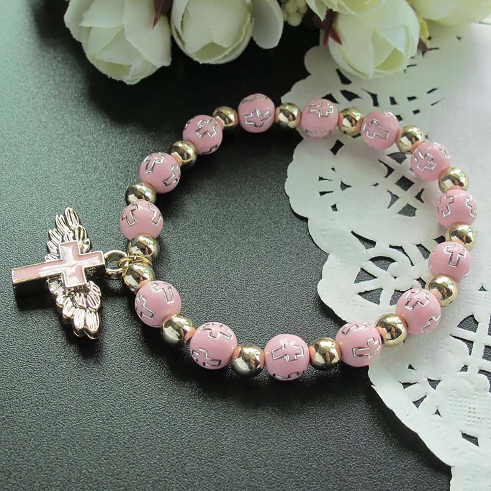 🎁2024 New Year Hot Sale🎁49% OFF🔥Angel Wing Cross Bracelet