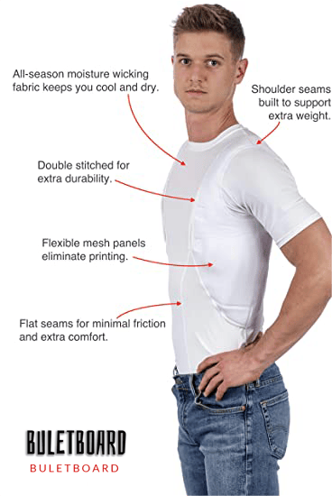 🔥 Last day 60% OFF-MEN/WOMEN'S CONCEALED LEATHER HOLSTER T-SHIRT (BUY 2 FREE SHIPPING)