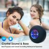 🎄Christmas Hot Sale 49% Off - Bathroom Waterproof Wireless Bluetooth Speakers with LED Light