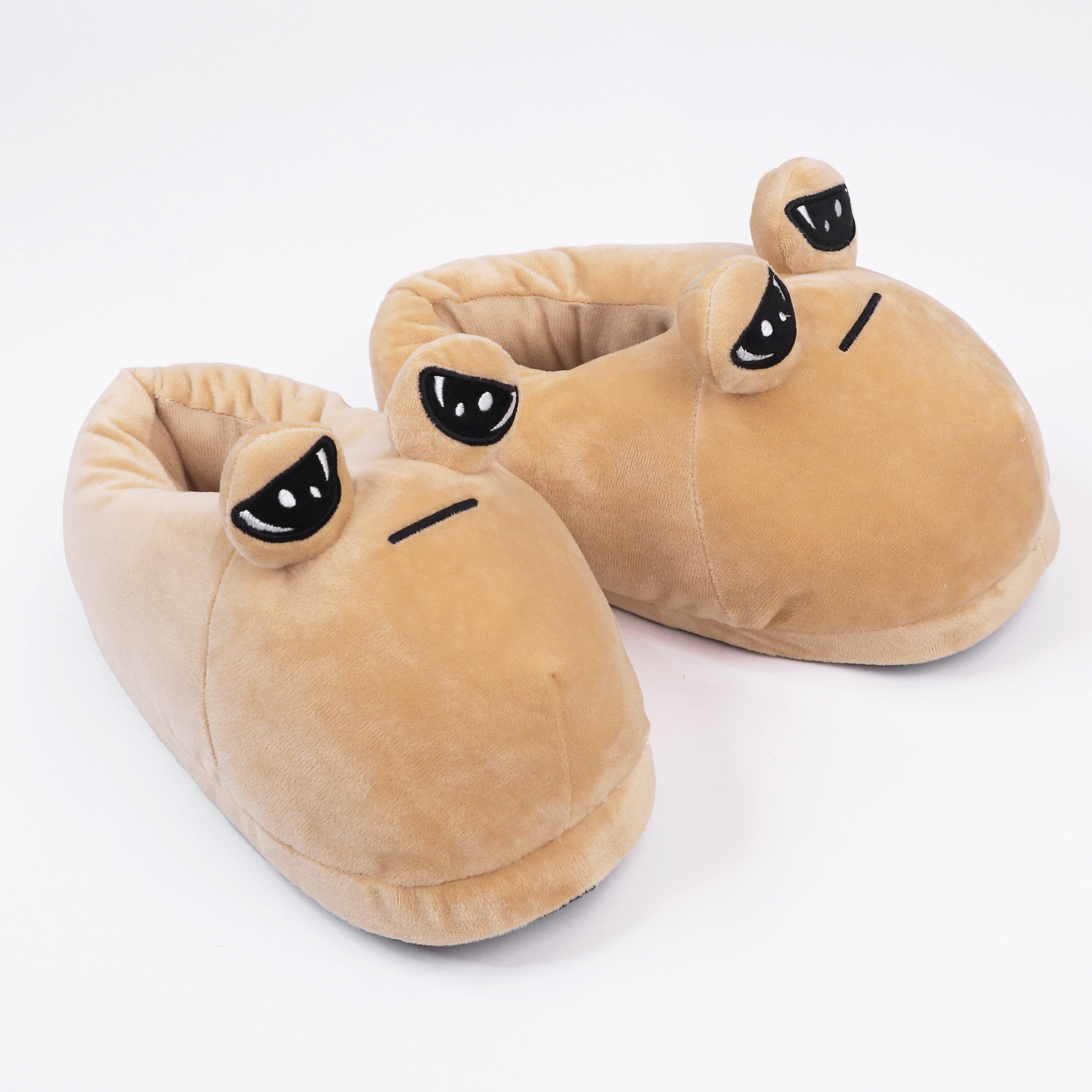 🔥Last Day Promotion 61% OFF -🎁-🐌Sad Pou Slippers Funny Alien Plush👽Adorable Alien Slippers🔥