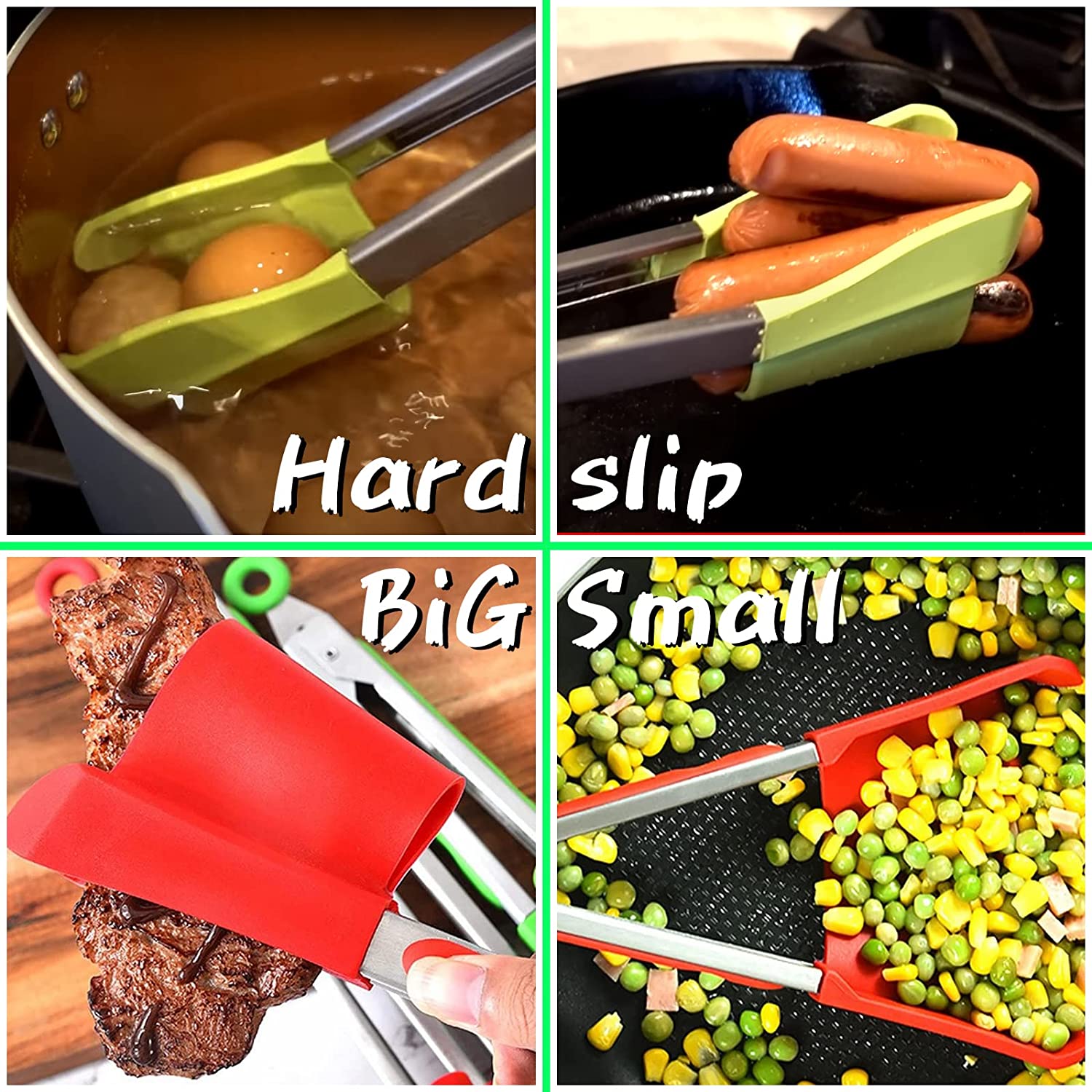 (🌷EARLY MOTHER'S DAY SALE - 50% OFF)2-in-1 Spatula & Tongs-Simply FlipTM - Make Cooking Easier（💥Buy 3 Get 2 FREE &FREE SHIPPING）