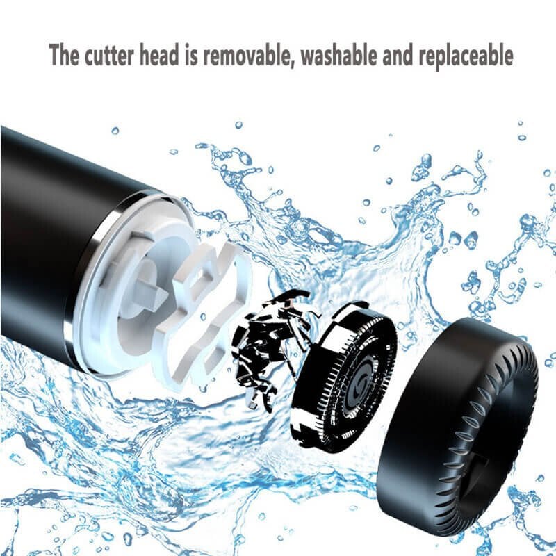 (🔥LAST DAY PROMOTION - SAVE 50% OFF)Washable Portable Electric Shaver