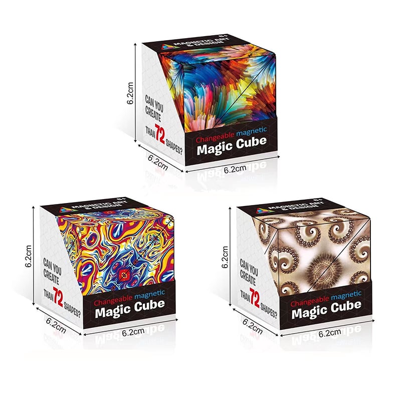 🔥New Year Promotion 50% OFF💥Changeable Magnetic Magic Cube