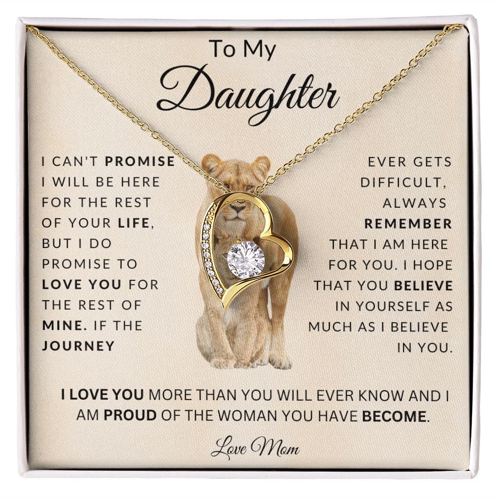 👍Last Day Promotion 💥To My Daughter ' I Can't Promise I Will Be Here For The Rest Of Your Life