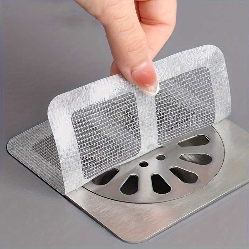 Hot Sale🔥Shower Drain Hair Catcher Mesh Stickers