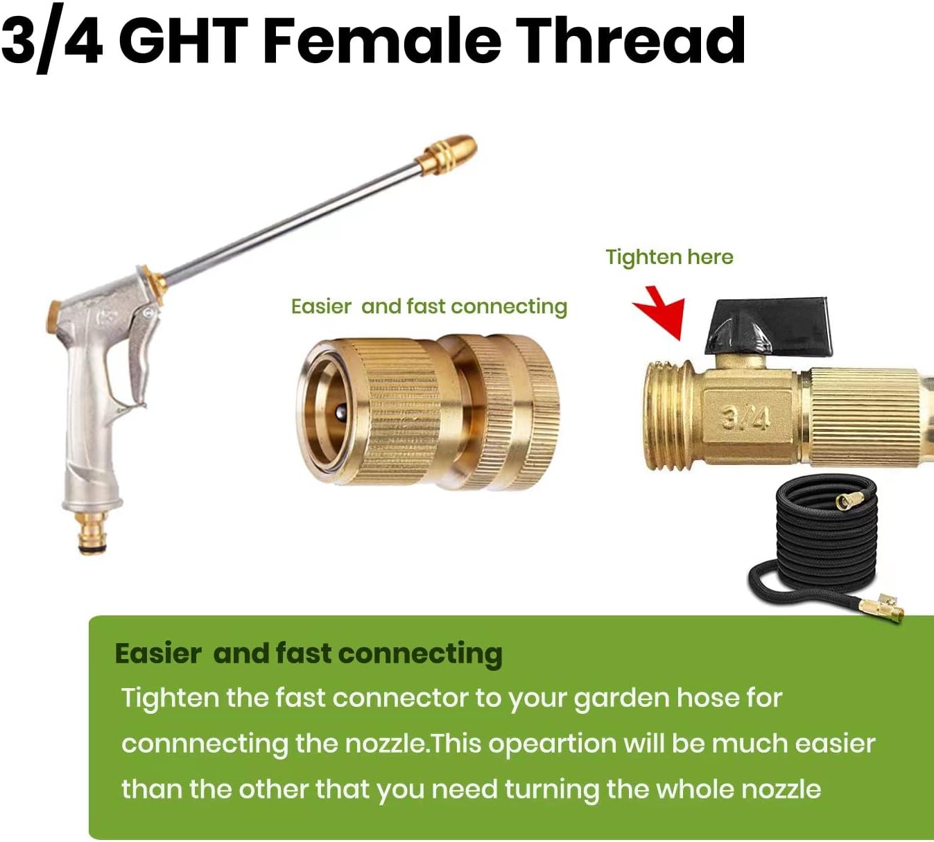 💥LAST DAY SALE 50% OFF💥Garden Hose Nozzle⚡BUY 2 FREE SHIPPING